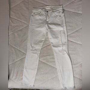 NEW! 7 for All Mankind White Skinny Jeans